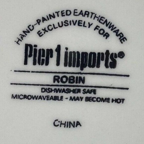 Pier One  ‘Robin’ Square Platter Replacement  Plate Soft Scallop Edge-11” - Picture 7 of 7